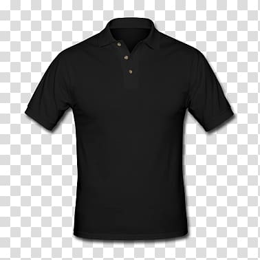black polo shirt, Polo Black transparent background PNG clipart