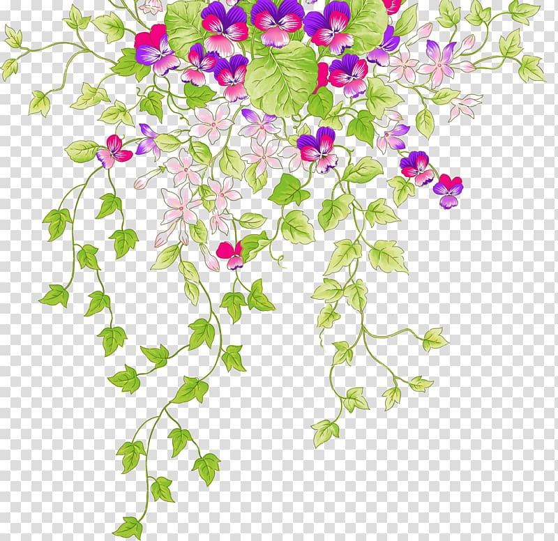 Floral design Art Desktop Watercolor painting, chinese flower transparent background PNG clipart