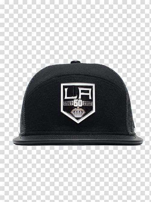 Baseball cap Los Angeles Kings, 50 year anniversary transparent background PNG clipart