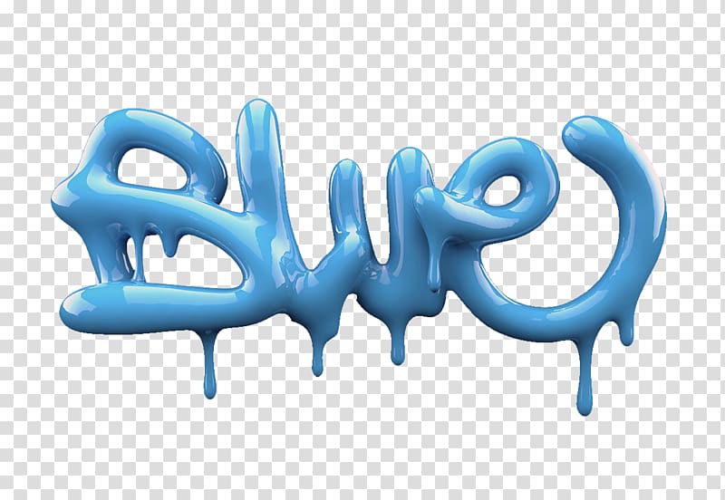 Blue, Blue graffiti material transparent background PNG clipart