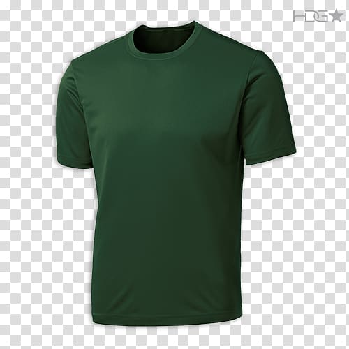 T-shirt Sleeve Green, dark green transparent background PNG clipart
