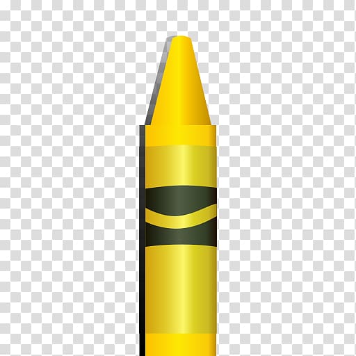 Yellow Crayon Computer Icons Drawing, pencil transparent background PNG clipart