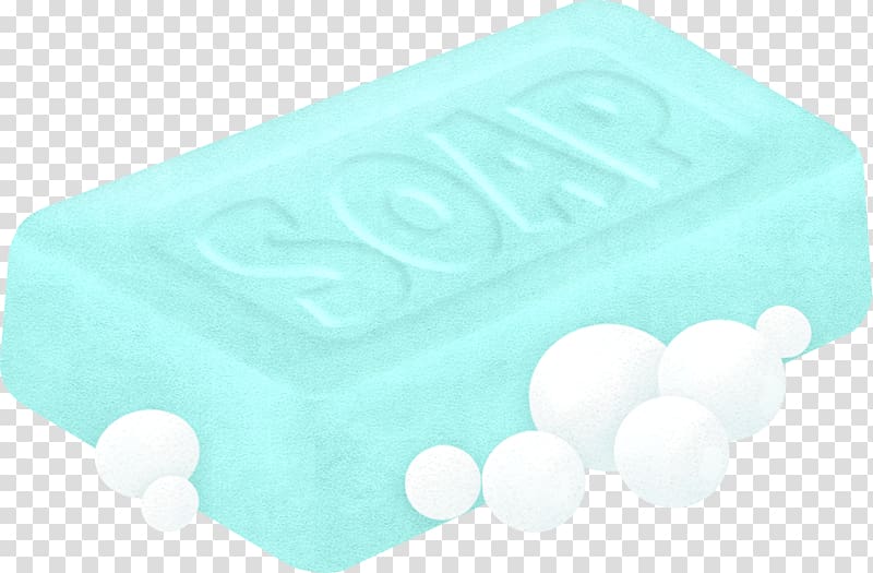 Material Turquoise, hand-made soap transparent background PNG clipart