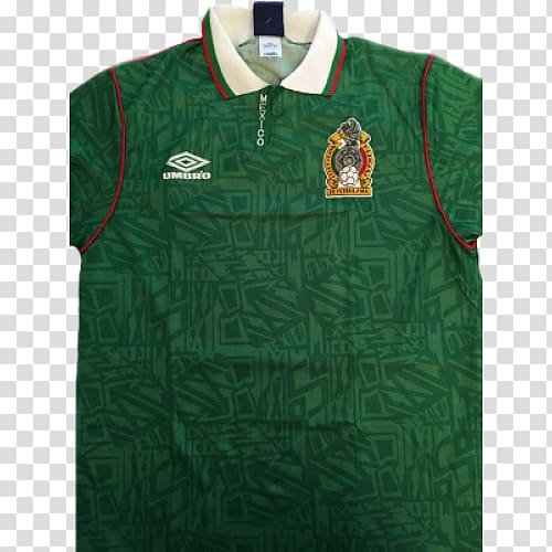 T-shirt Sleeve Mexico national football team Polo shirt, Mexico National Football Team transparent background PNG clipart