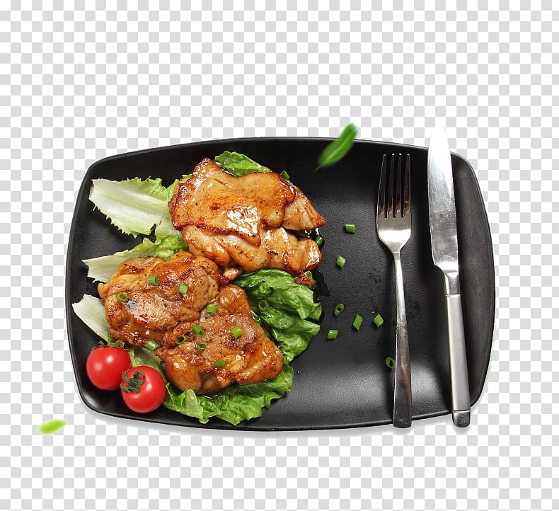 Chicken meat Buffalo wing Steak, Steak and chicken transparent background PNG clipart