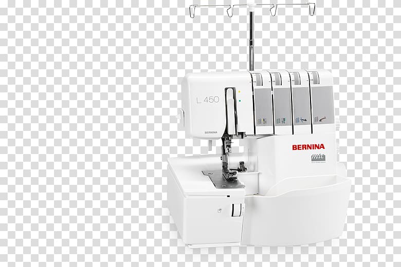 Bernina International Overlock Sewing Quilting Stitch, over edging sewing machine transparent background PNG clipart