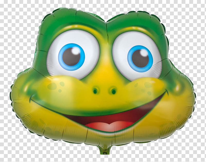 Edible frog Toy balloon Birthday, frog transparent background PNG clipart