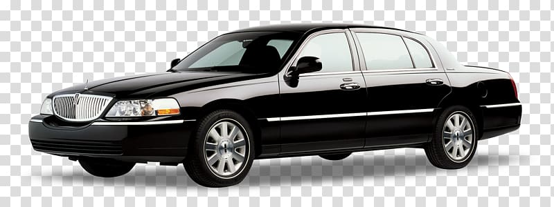 Lincoln Town Car Luxury vehicle Limousine, cadillac transparent background PNG clipart