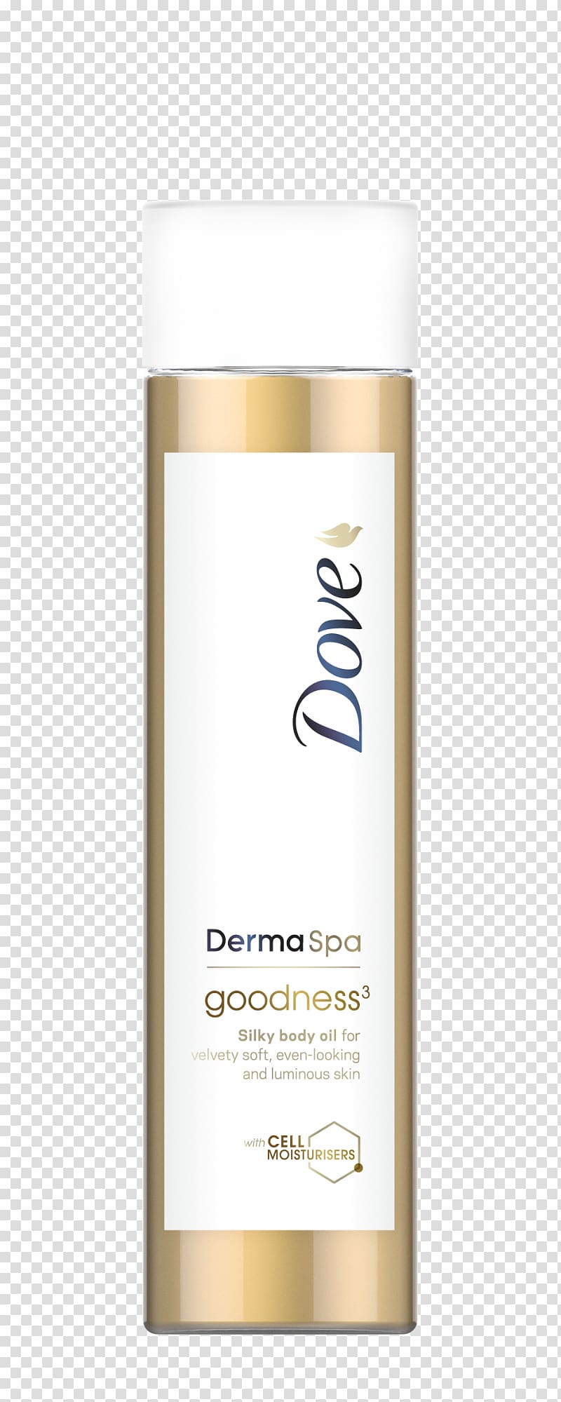 Dove DermaSpa Summer Revived Body Lotion Oil Cosmetics, oil transparent background PNG clipart