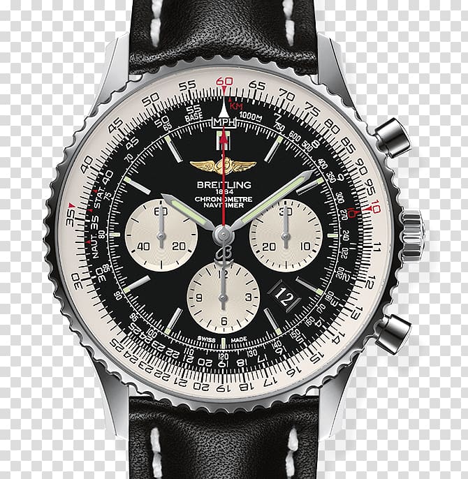 Breitling SA Breitling Navitimer 01 Watch strap, watch transparent background PNG clipart