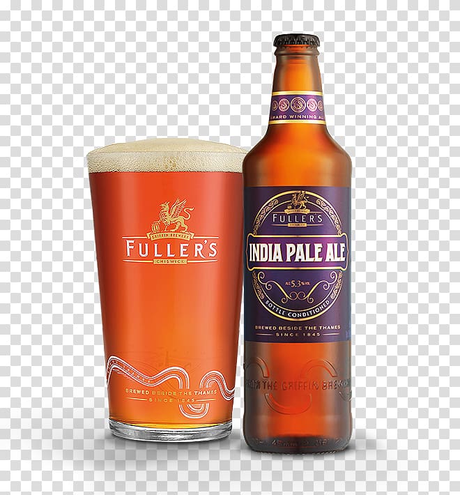 India pale ale Fuller\'s Brewery Beer, India Pale Ale transparent background PNG clipart