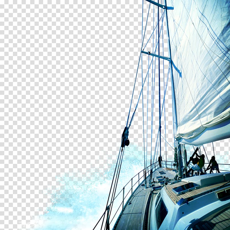 Business Sailboat, Smooth sailing transparent background PNG clipart