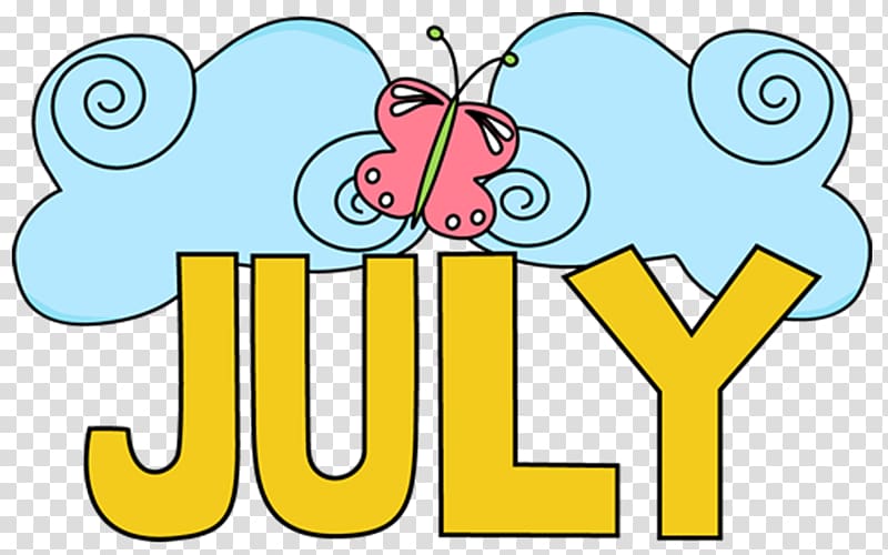 Illustration July Month, july transparent background PNG clipart