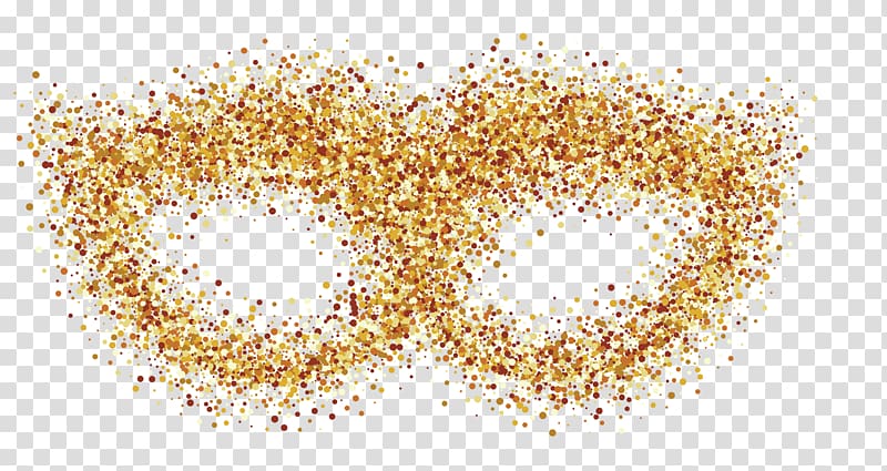Gold Particle Computer file, Luxury gold particle mask fragment transparent background PNG clipart