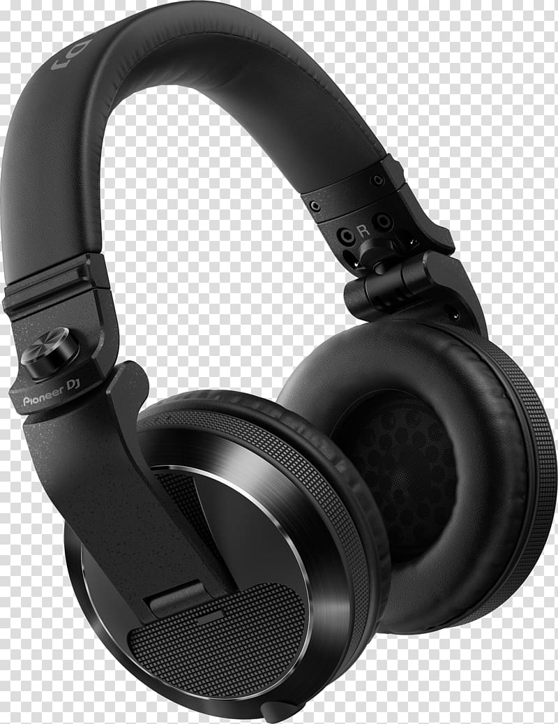 DJ Headphones Pioneer DJ HDJ-X5-K Over-the-ear Disc jockey Sound, headphones transparent background PNG clipart