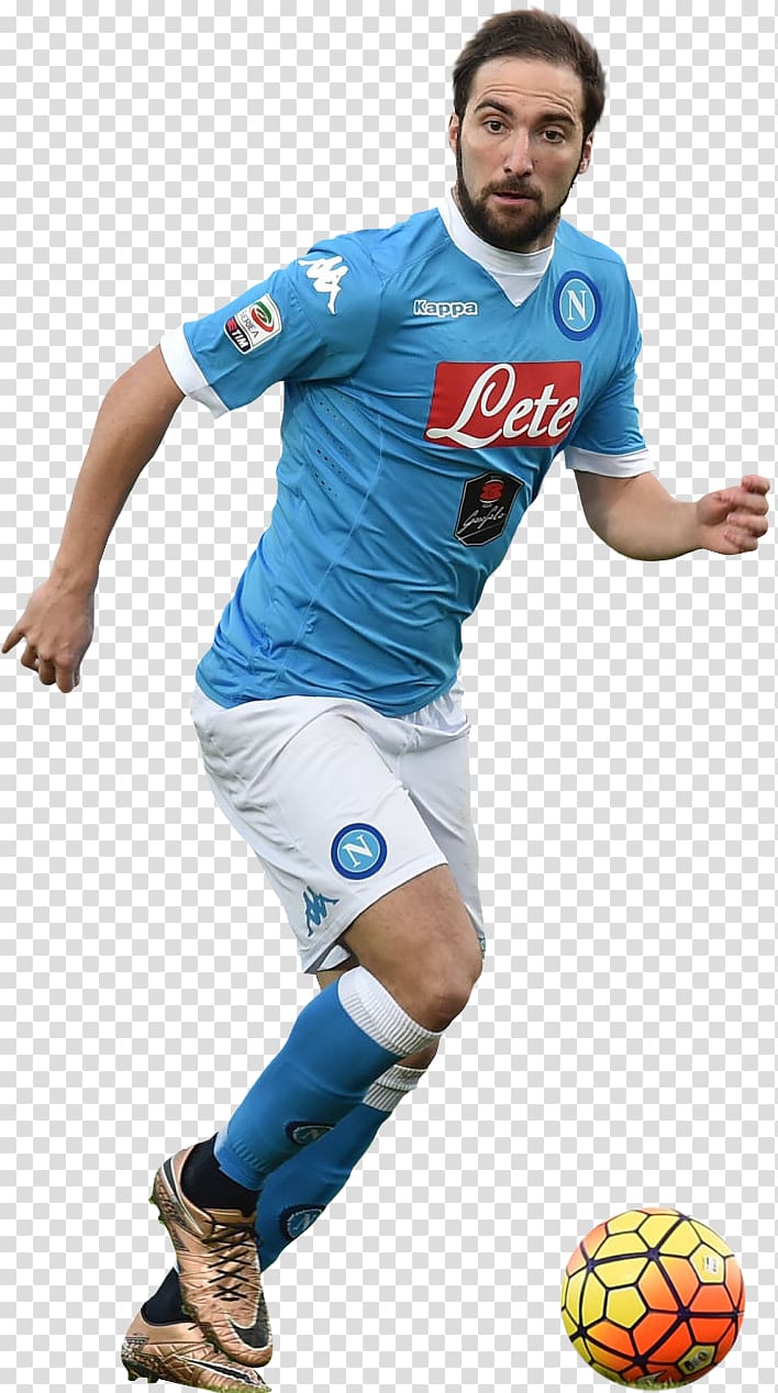 Paolo Cannavaro Team sport T-shirt Football Sports, gonzalo Higuain transparent background PNG clipart