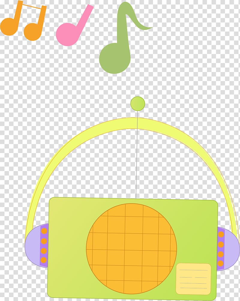 Adobe Illustrator , Hand-painted radio transparent background PNG clipart