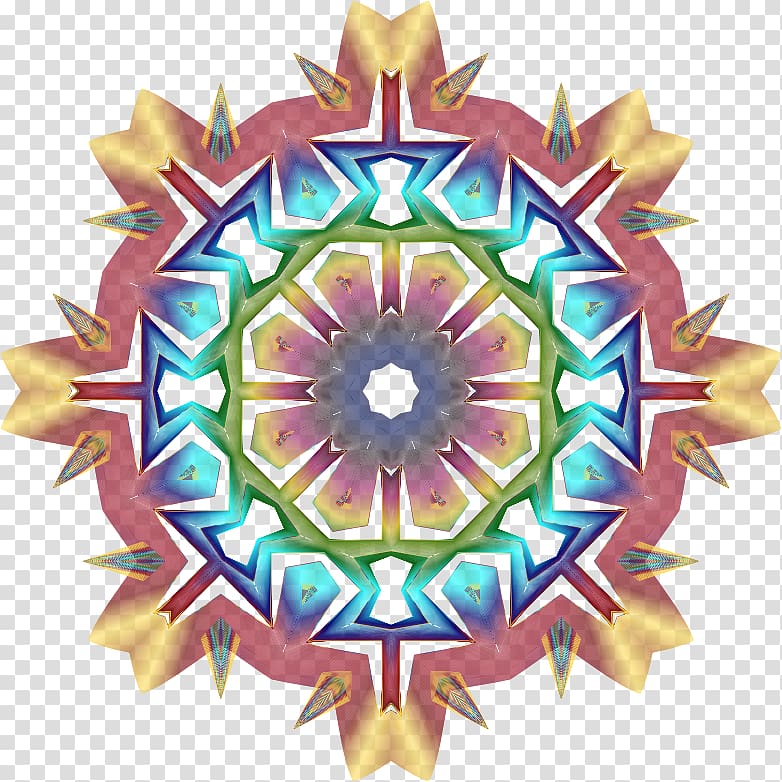 Kaleidoscope Symmetry Pattern Froslass , starry background material transparent background PNG clipart