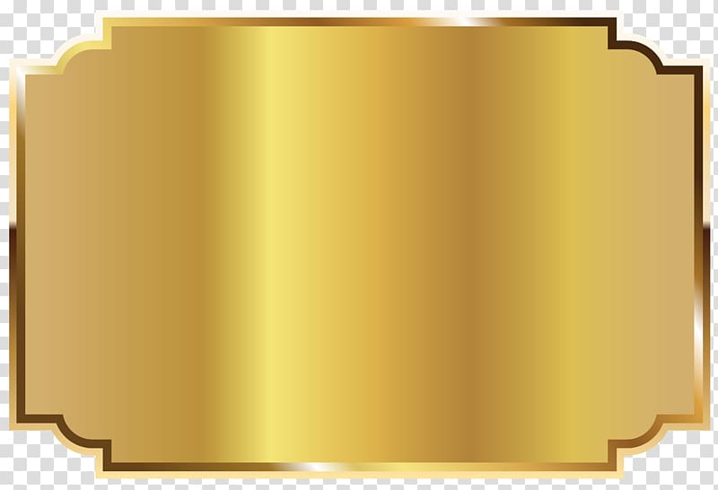 gold-colored illustration, file formats Lossless compression, Golden Label Template transparent background PNG clipart