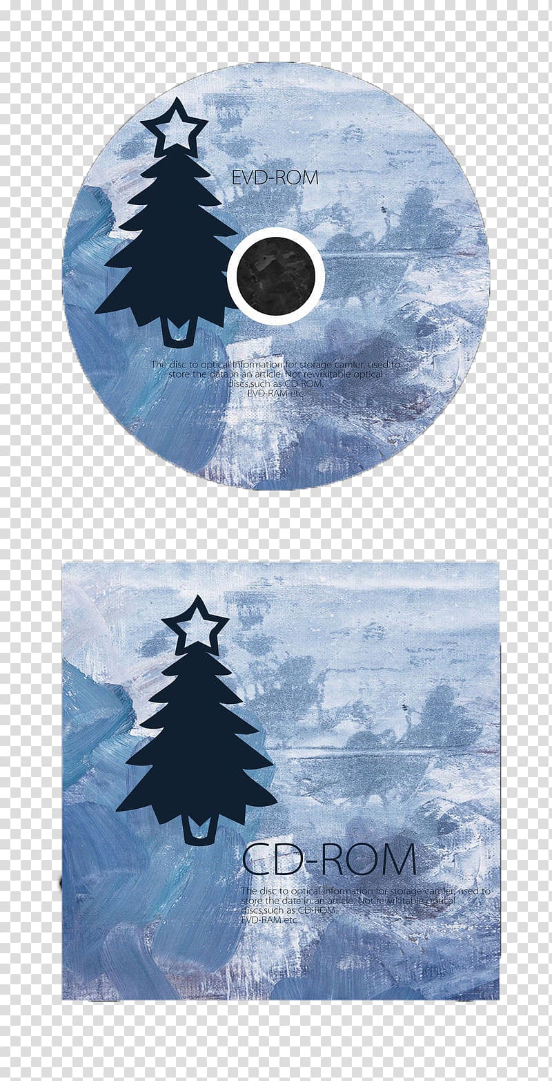 Packaging and labeling Graphic design Compact disc, Free Christmas CD packaging design creative buckle transparent background PNG clipart