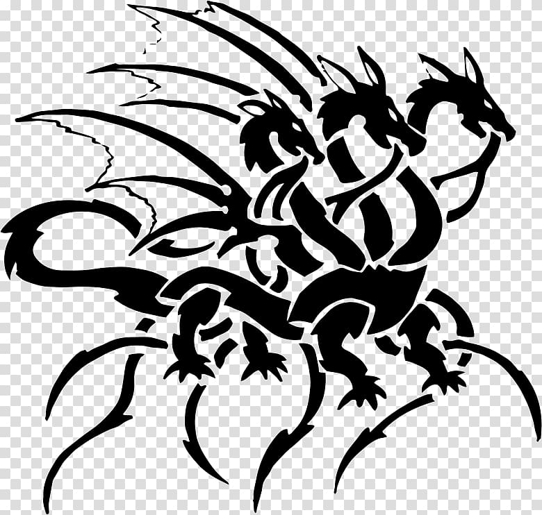 Dragon Tattoo Daenerys Targaryen , abstract line transparent background PNG clipart