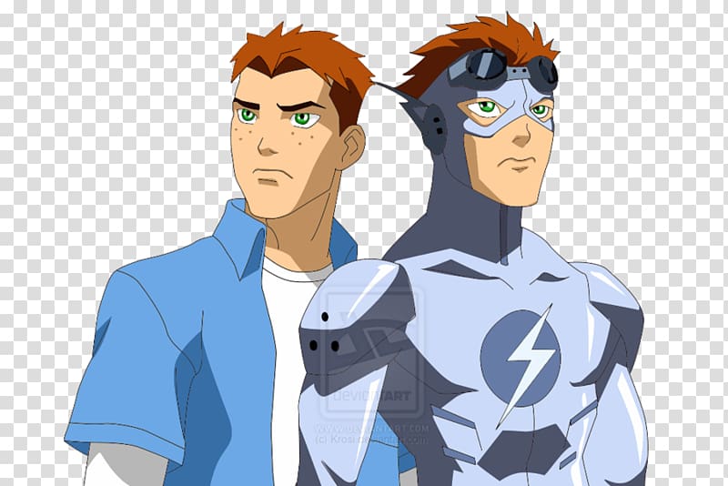 Wally West Young Justice Flash Superboy, Flash transparent background PNG clipart