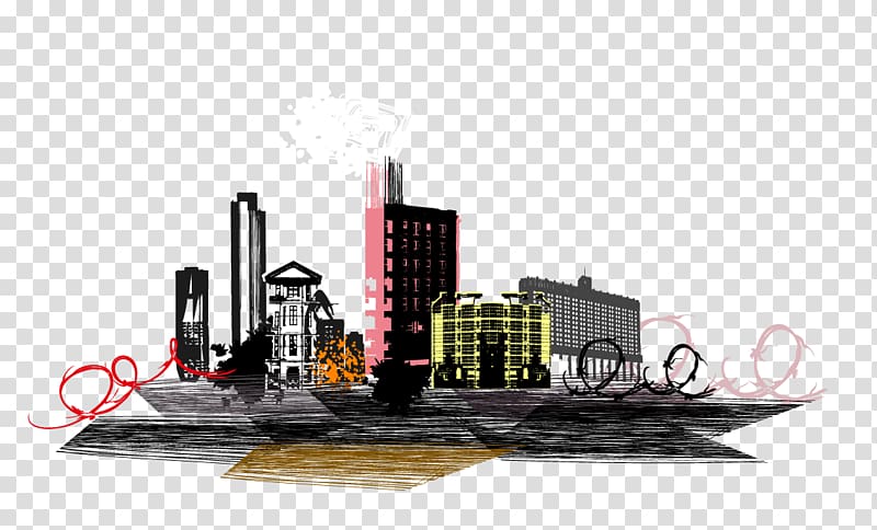 New York City Silhouette Building Skyline, buildings transparent background PNG clipart