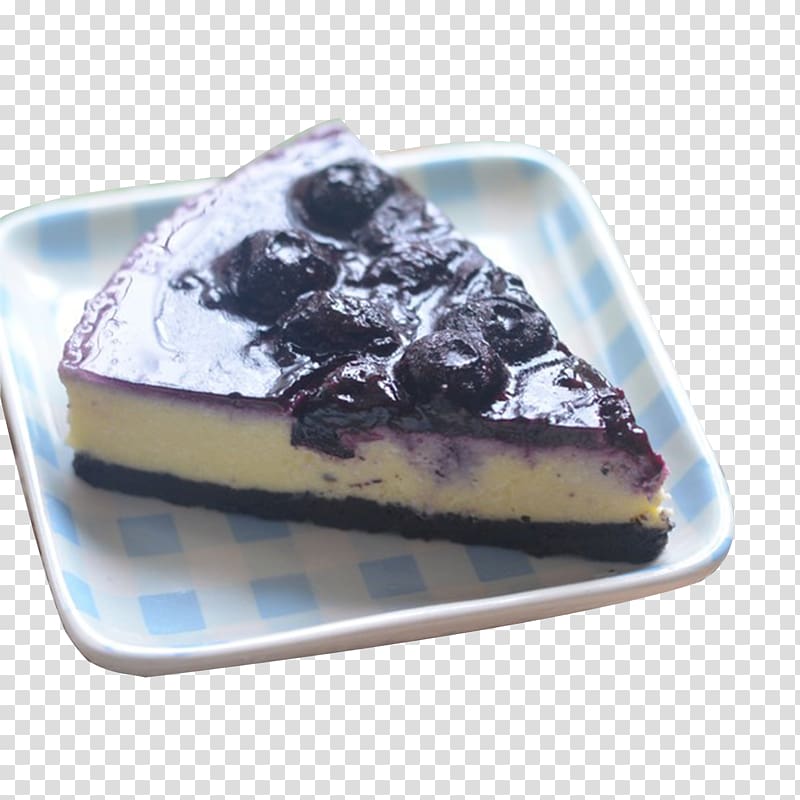 Cheesecake Cream cheese Blueberry Recipe, Blueberry Cheesecake transparent background PNG clipart