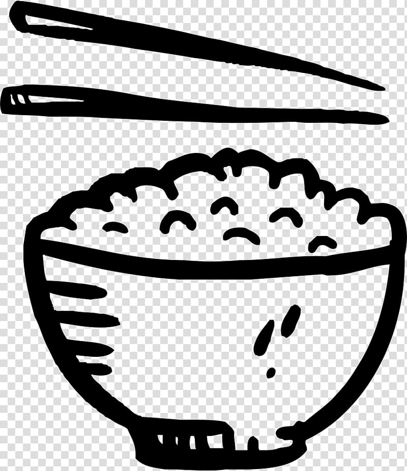 Computer Icons Bowl Rice Breakfast, rice transparent background PNG clipart