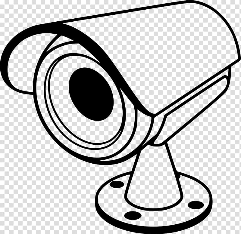 black surveillance camera , Closed-circuit television Computer Icons Security Digital Video Recorders, camera transparent background PNG clipart