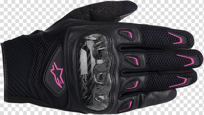 Alpinestars SMX-2 Air Carbon V2 gloves Motorcycle Guanti da motociclista, motorcycle transparent background PNG clipart