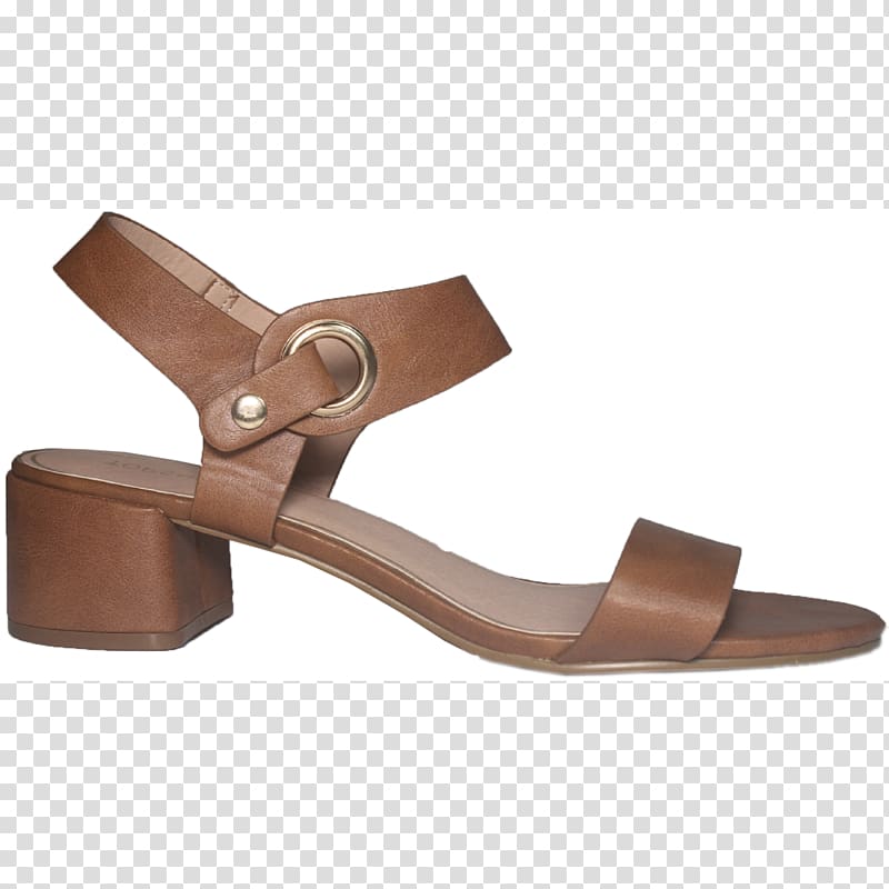 Sandal High-heeled shoe Slide, block heels transparent background PNG clipart