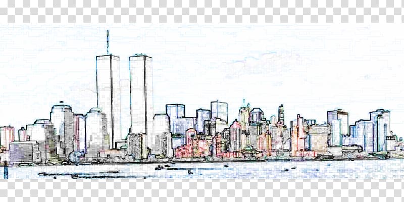 One World Trade Center Port Authority of New York and New Jersey September 11 attacks Petronas Towers, ny skyline transparent background PNG clipart