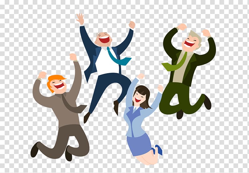 Open Website development Customer Free content, crowd cheering transparent background PNG clipart
