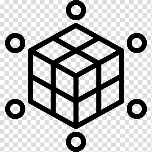 OLAP cube Logo, cube transparent background PNG clipart