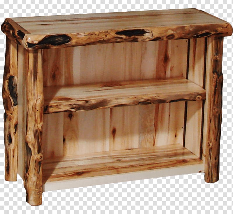 Drawer Bedside Tables Rustic furniture Log furniture, table transparent background PNG clipart