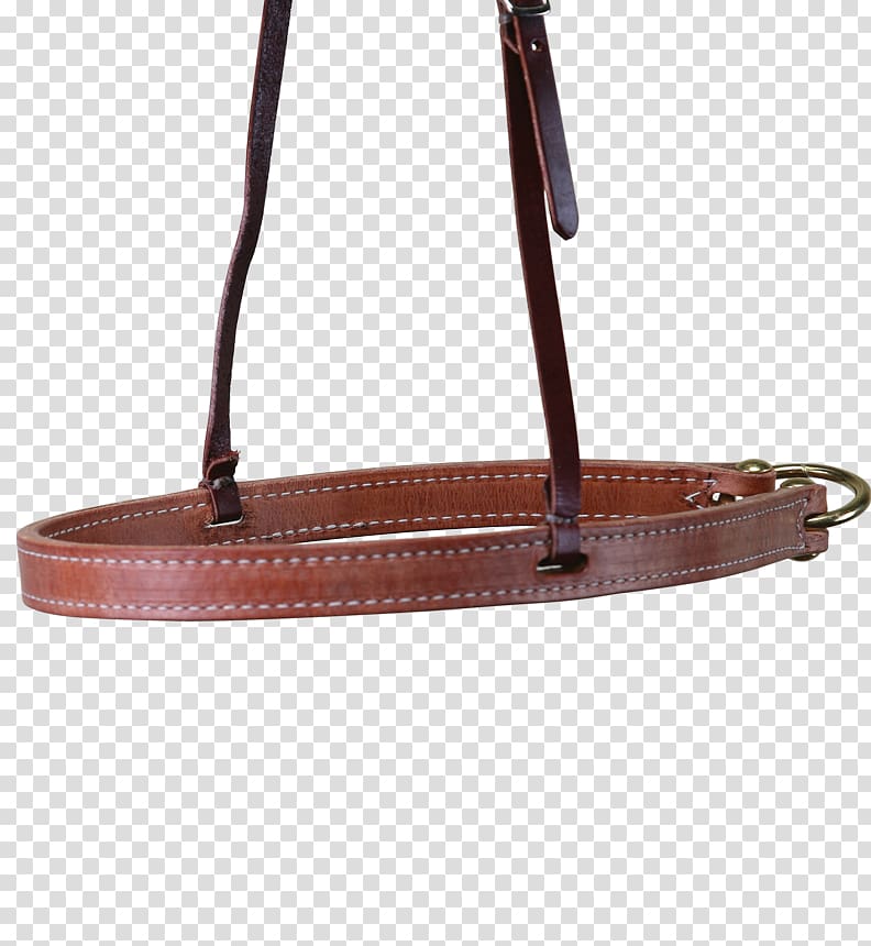 Noseband Horse Harnesses Leather Horse Tack, a collar for a horse transparent background PNG clipart