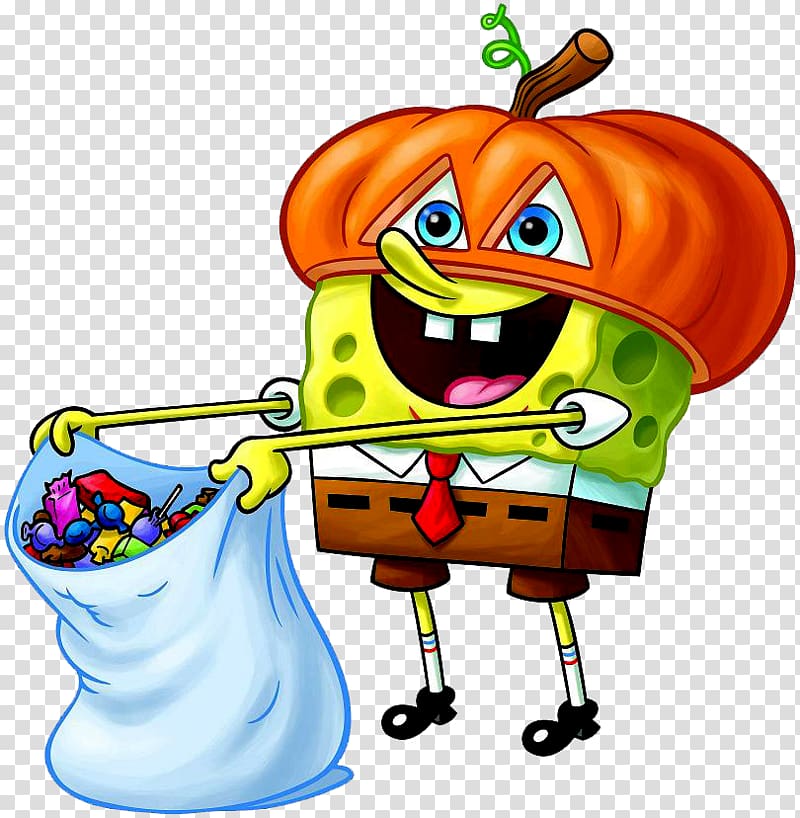 Nickelodeon Land Halloween Patrick Star Squidward Tentacles, avril transparent background PNG clipart