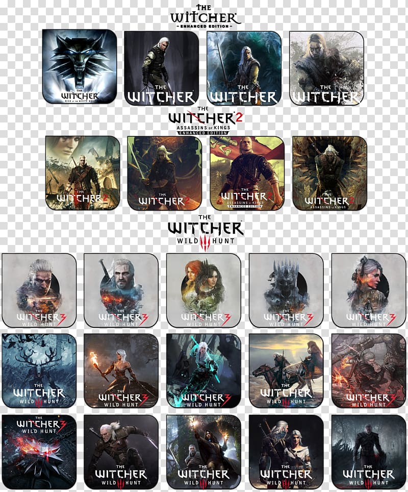 The Witcher 3: Wild Hunt – Blood and Wine Gwent: The Witcher Card Game Geralt of Rivia Computer Icons The Witcher Adventure Game, the witcher icon transparent background PNG clipart