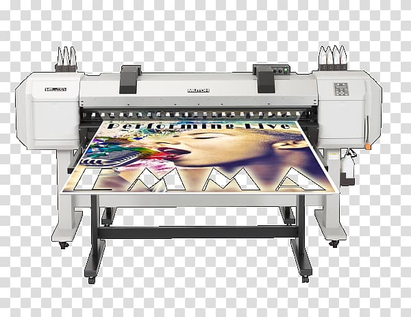 Wide-format printer Flatbed digital printer Inkjet printing, Wideformat Printer transparent background PNG clipart