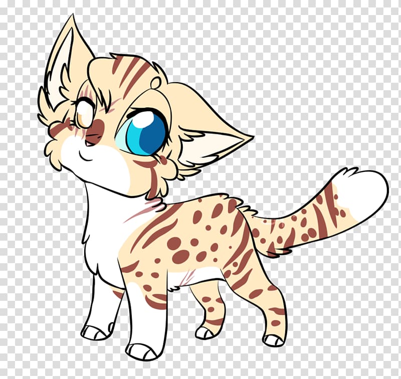 Whiskers Kitten Wildcat , Leopard Spots transparent background PNG clipart