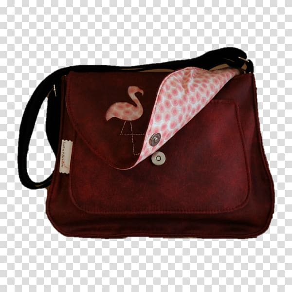 Handbag Messenger Bags Shoulder bag M Leather, flamant rose sticker transparent background PNG clipart