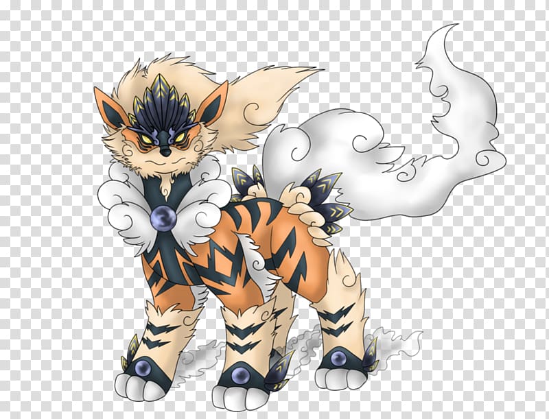 Arcanine Fan art Pokémon, pokemon transparent background PNG clipart