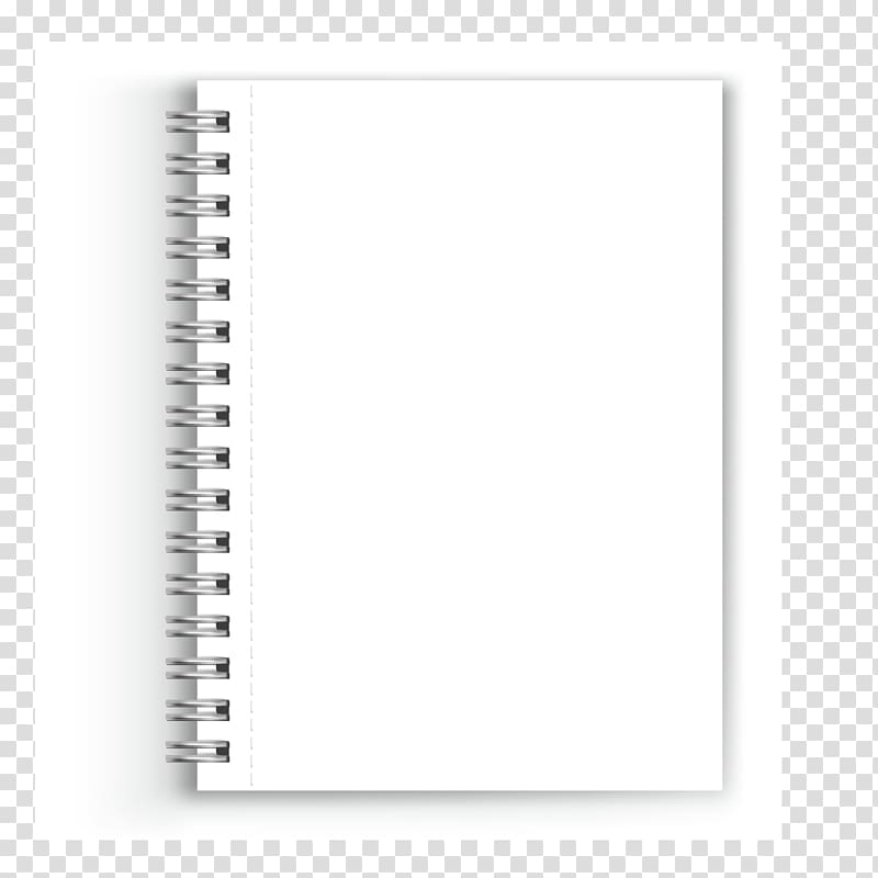 White Spiral Notebook Paper Notebook White Black Font Notebook Transparent Background Png Clipart Hiclipart