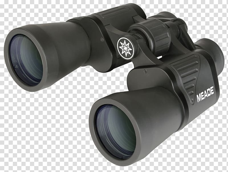 Binoculars Meade Instruments Porro prism Optics, binocular transparent background PNG clipart