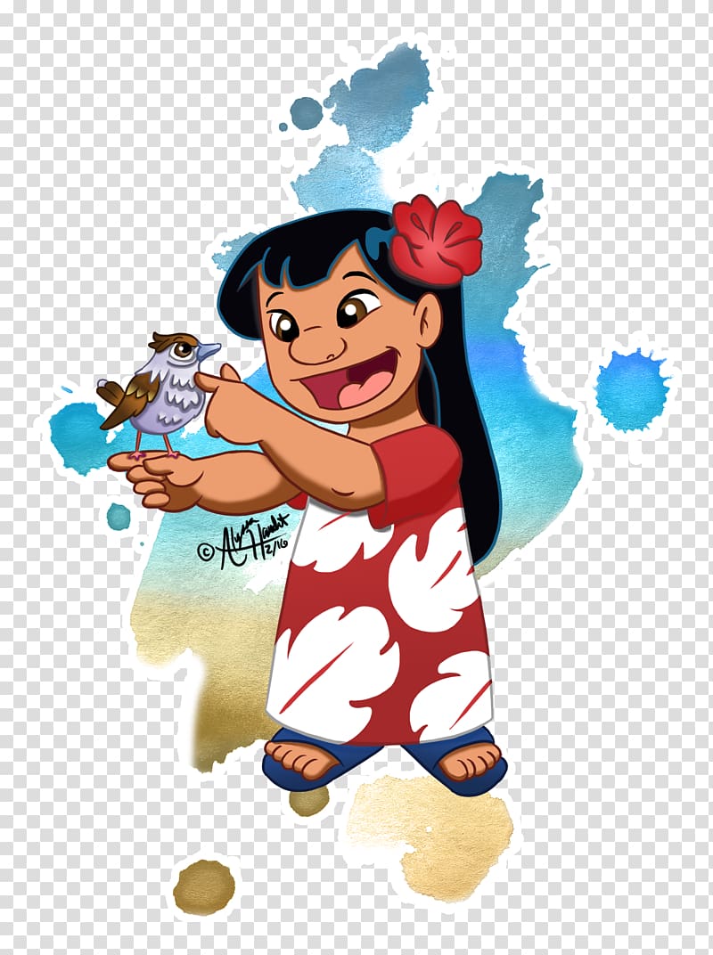 Lilo Pelekai Lilo & Stitch Art Character, lilo and stitch transparent background PNG clipart