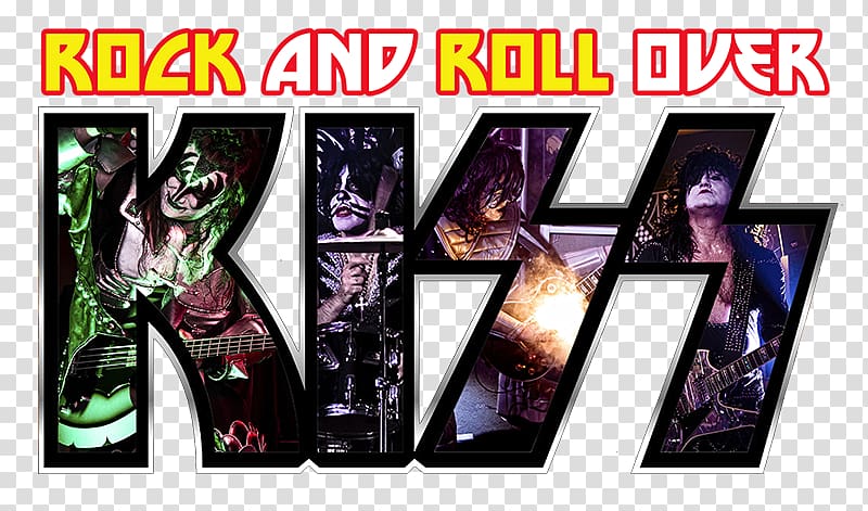 Kiss Rock and Roll Over Musical ensemble, kiss transparent background PNG clipart
