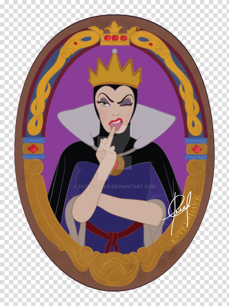 Snow White Evil Queen Stepmother Drawing, Magic Mirror transparent background PNG clipart