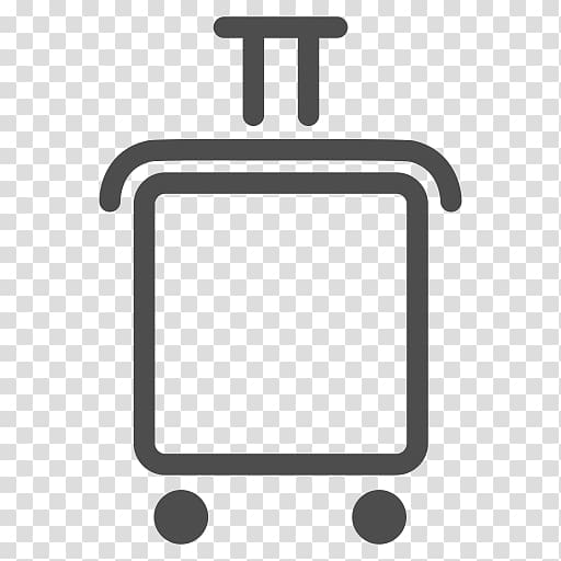 Suitcase Baggage Travel Computer Icons Trolley, suitcase transparent background PNG clipart