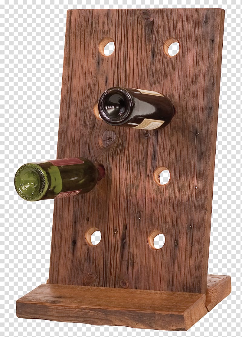 Wine Racks Table Wood Furniture, rustic transparent background PNG clipart